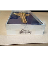 Swanson Religious Wood with Golden Double Ring Center Crucifix Cross (NEW) - $19.75