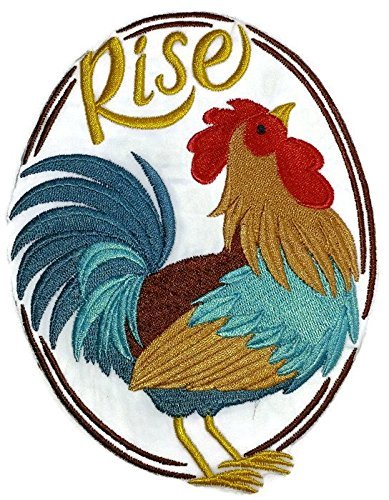 Nature Weaved in Threads, Amazing Rooster [Rise and Shine Rooster ] [Custom and