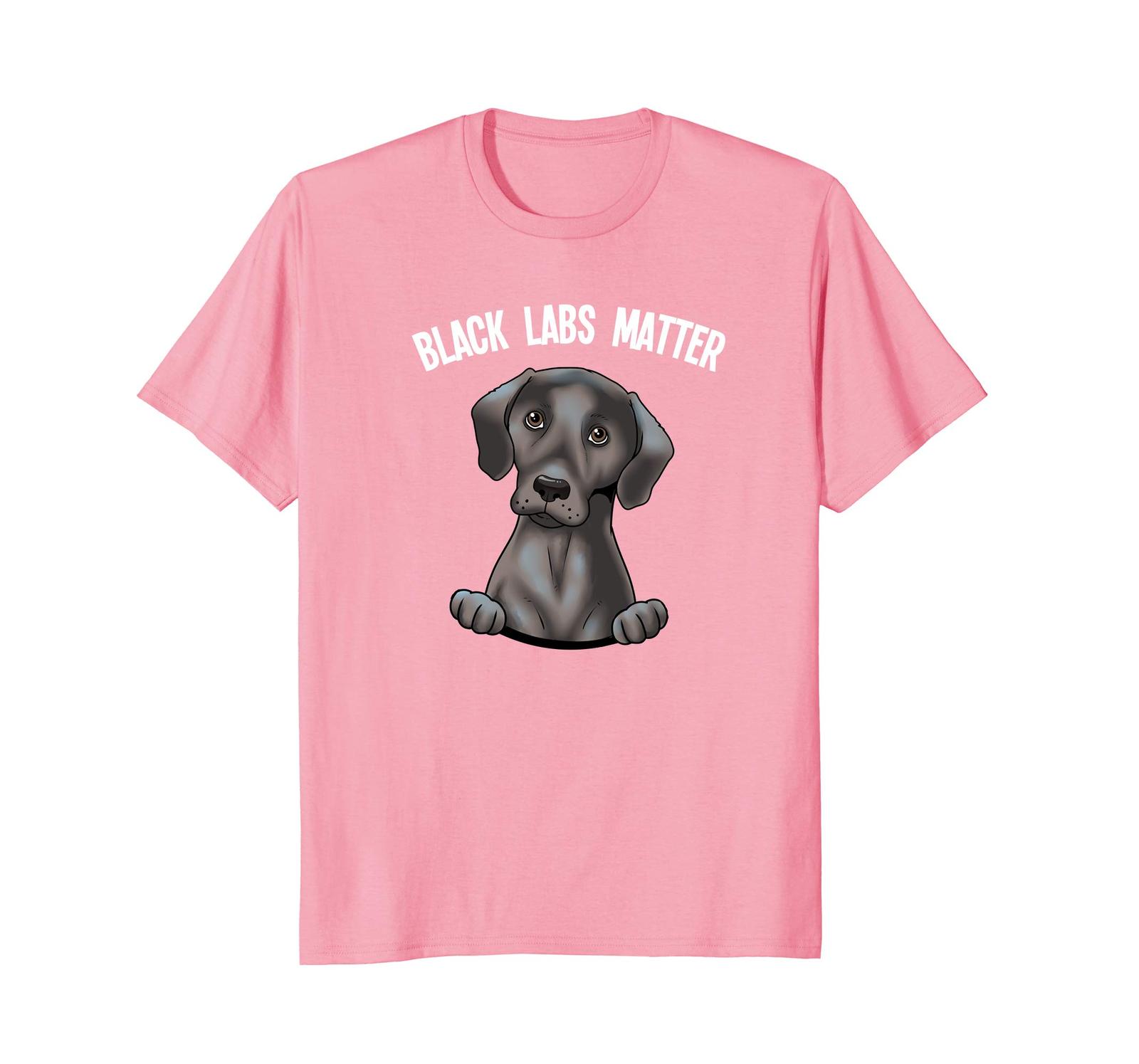 Dog Fashion Funny Black Labrador TShirt Cute Black Labs Matter Shirt