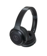 Audio-Technica ATH S200BT - Headphones with mic -Bluetooth - Black - $56.30