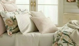 Ralph Lauren Olivia Mirada 2pc Standard Pillowcases Cream Bnip $115 - $65.83