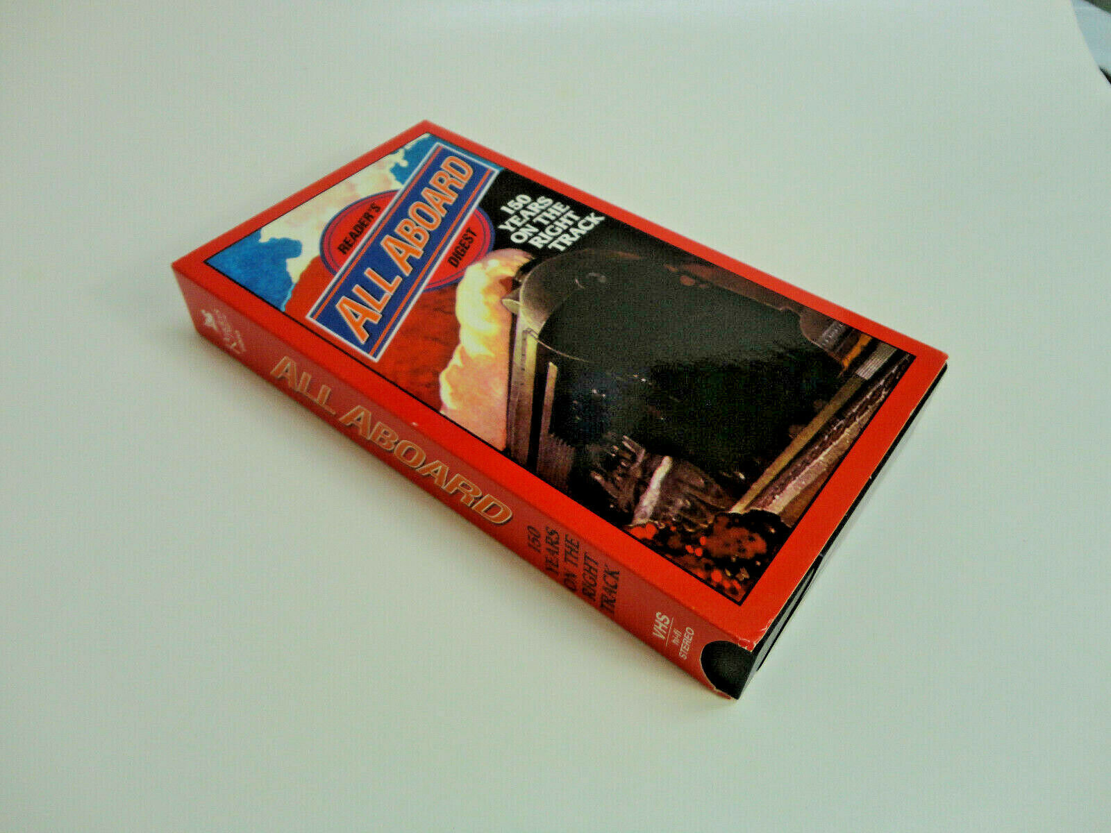 All Aboard VHS Video Tape Trains 150 Years on the right track. - VHS Tapes