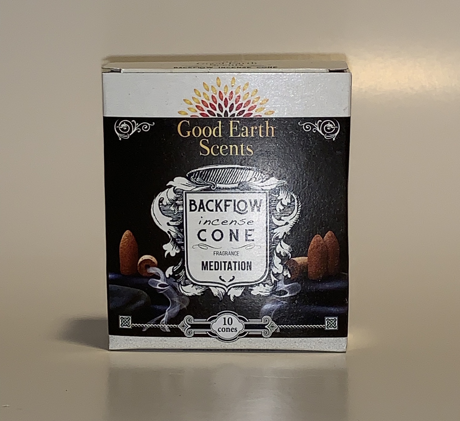 Good Earth Scents Backflow Incense Cones 10 Pack Incense