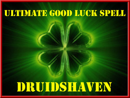 ULTIMATE GOOD LUCK SPELL for POWERFUL good luck in all areas of your lif... - $39.97