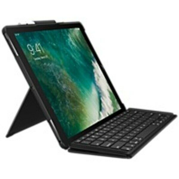 Logitech Slim Combo Keyboard/Cover Case (Folio) for 10.5 Apple iPad Pro Table... - $77.40