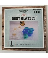 Buxton Ice Shot Glasses Molds 4 Cavities Pary Barware - $4.94