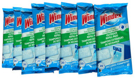8X 2ct Packs Of Windex Outdoor Refill Pads All In One Streak Free Window Cleaner - $222.72