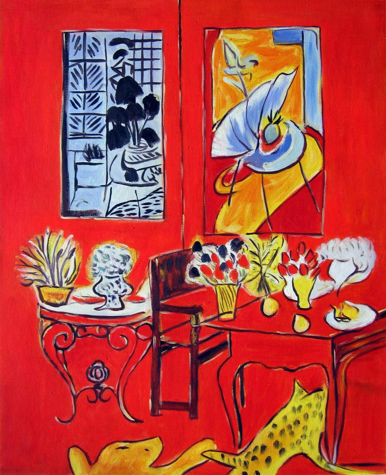 Sintético 102+ Foto La Habitación Roja De Henri Matisse Mirada Tensa