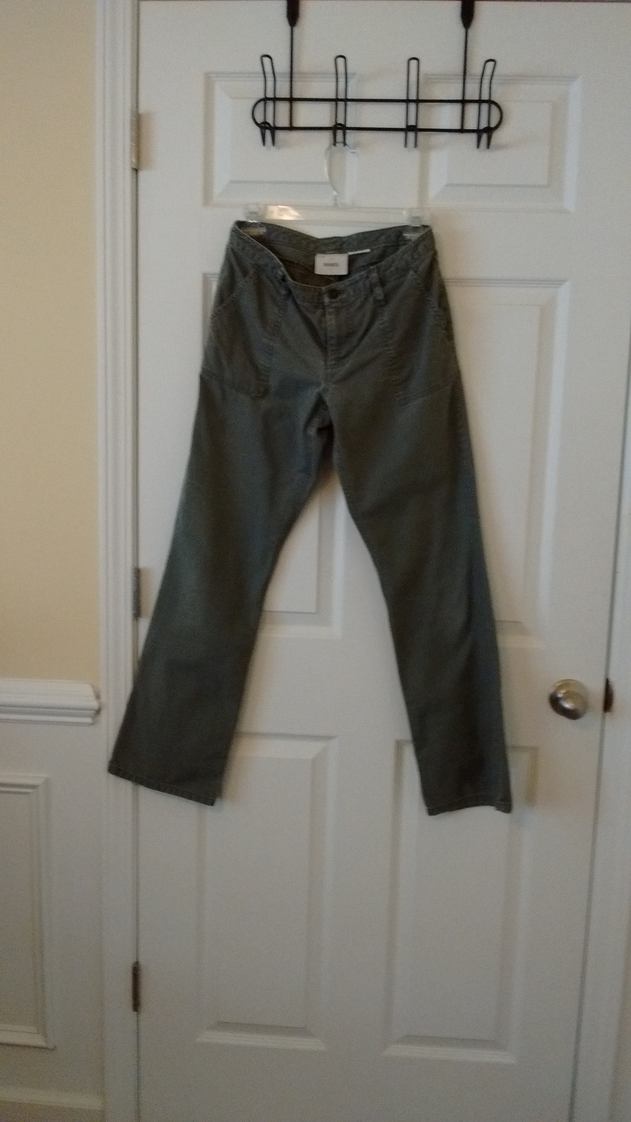 Gap Khakis Ladies size 2, Army Green 100 Cotton Pants