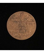 Vintage 30s Palmolive &quot;Buy One Get One Free&quot; cake - Brass Token - $12.00