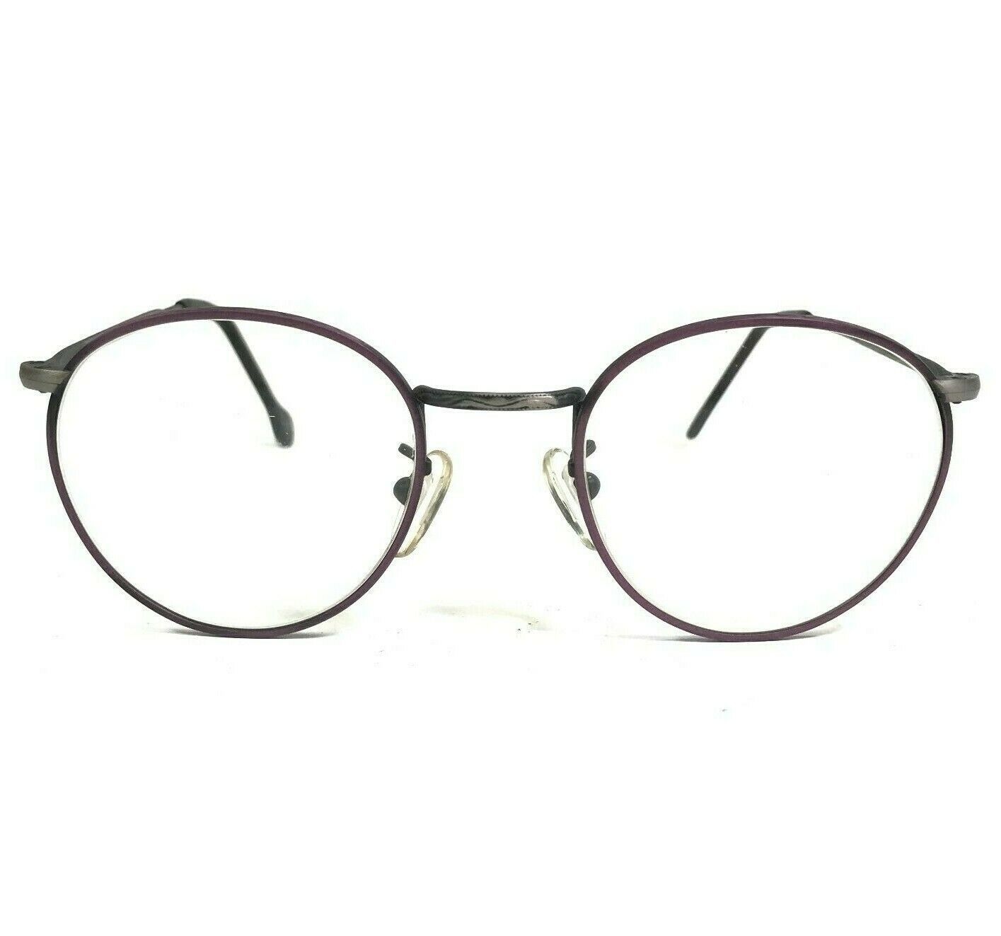 Primary image for l.a.Eyeworks TOTTO 403425 Eyeglasses Sunglasses Frames Grey Purple Round 135 MCM