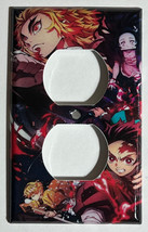 Demon Slayer characters Light Switch Duplex Outlet Cover Plate & more Home decor image 3