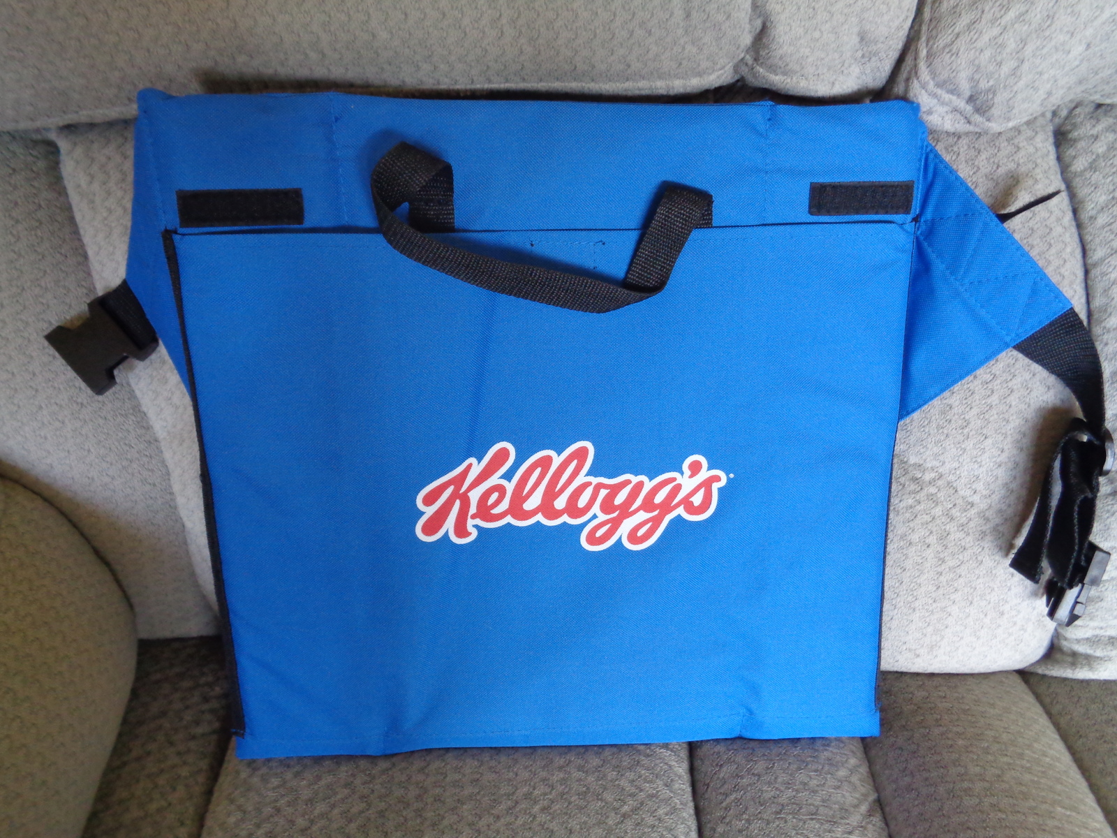 Primary image for Kellogg's Stadium Padded Seat Cushion Blue and Red Cushioning for your Chair