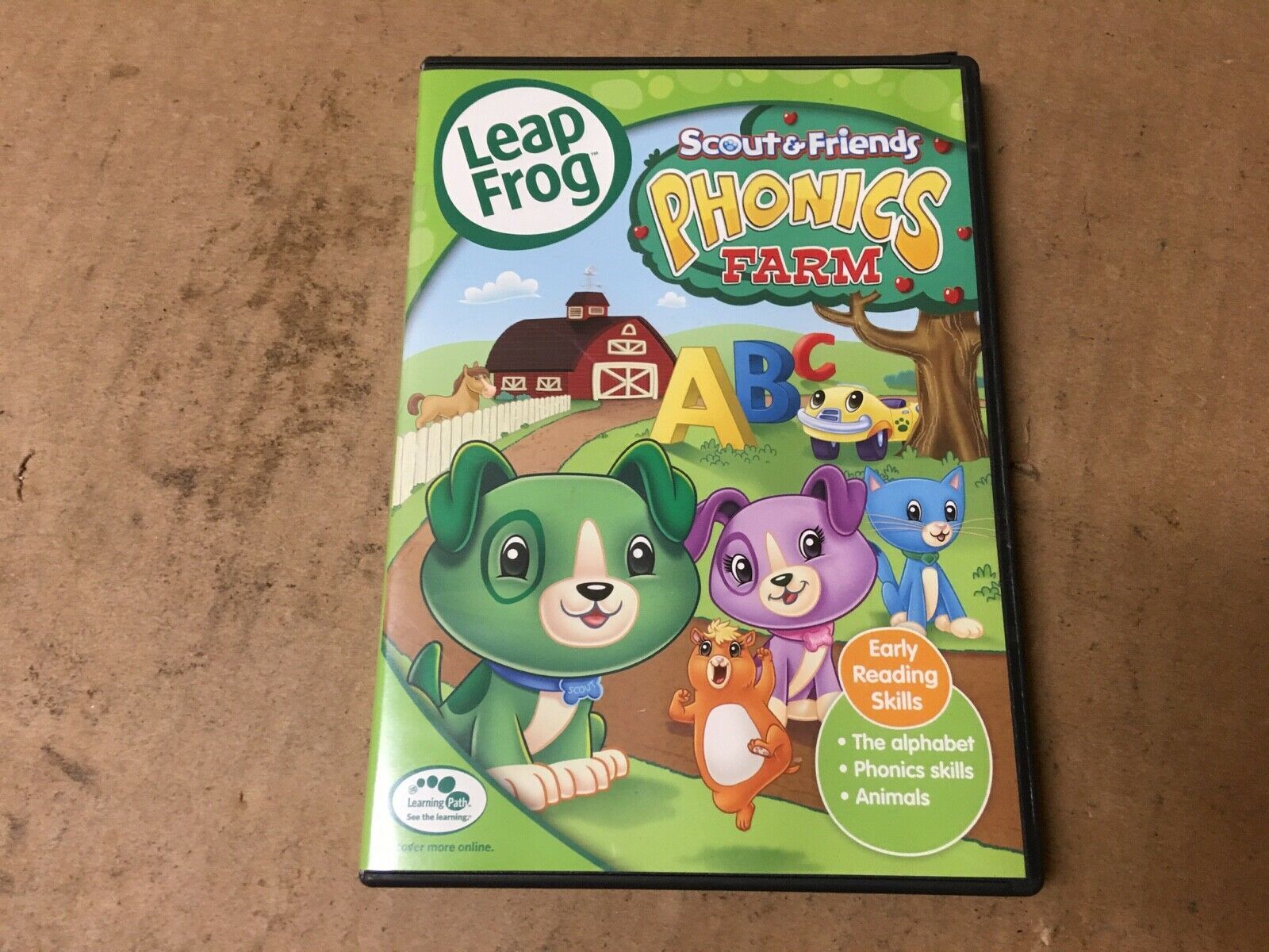 Leapfrog Scout And Friends Phonics Farm Shelfpull Dvd Hd Dvd And Blu Ray 