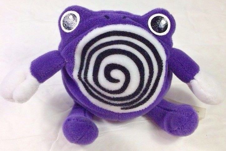 poliwhirl plush 1998