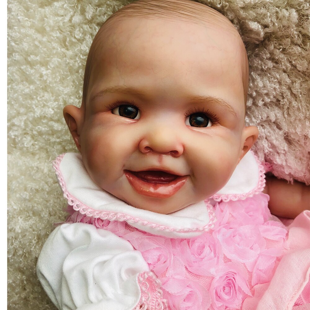 Rich Painted Expression Bebe Reborn Dolls Full Body Silicon Vinyl ...