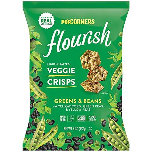 PopCorners Flourish Greens & Beans Veggie Crisps PlantBased Protein
