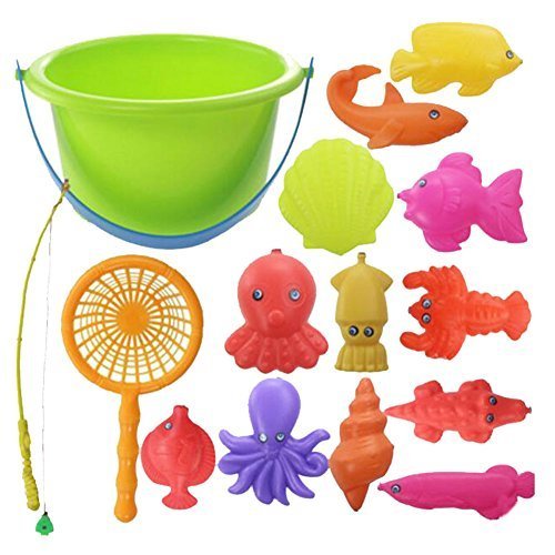 George Jimmy Children Intelligence Fishing Toys/ Rods/Magnetic Puzzle Play Sets