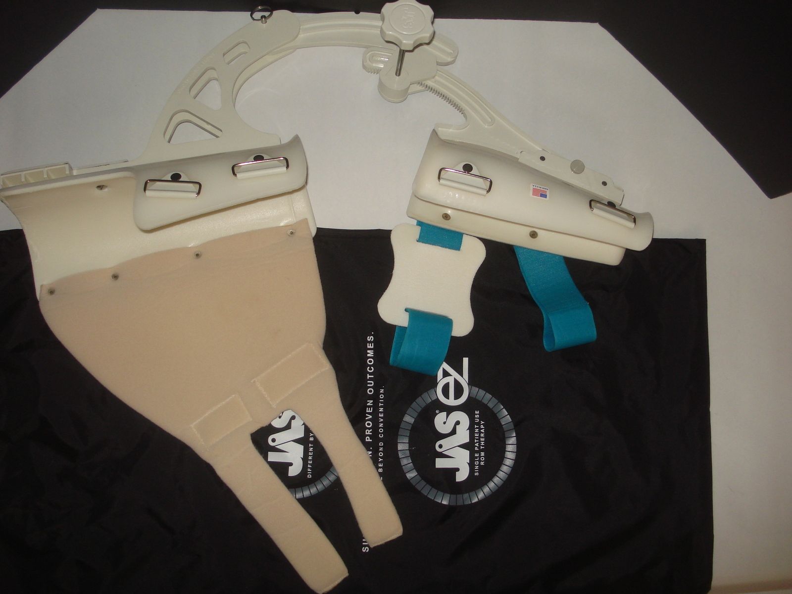 Jas ez Static Progressive Knee Extension Stretch Medical Motion Brace