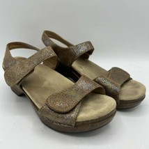 Women&#39;s Dansko Sonnet Carnivale Shimmer Slingback Sandals EU 39 US 8.5-9 - £31.69 GBP