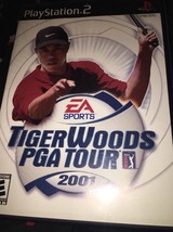 Tiger Woods PGA Tour 2001 - Playstation 2 PS2 Game - Tested - $7.72
