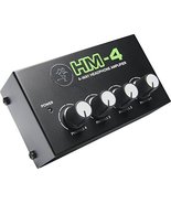 Mackie HM Series, 4-Way Headphone Amplifier Mixer Accessory 1-ch x 4 hea... - $70.00