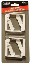 Cooking Concepts 4 PCS Table Cloth Clamp Clip Set