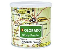 GEOTOYS Colorado State Jigsaw Puzzle 100 Piece Magnetic - $16.44