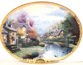 Thomas Kinkade&#39;s Lamplight Village 1st Collector Plate &quot;Lamplight Brooke... - $18.70