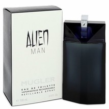 Alien Man by Thierry Mugler 3.4 oz EDT Refillable Spray for Men New in Box - $77.17
