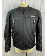 Harley-Davidson FXRG Nylon Mens Jacket Size Large 98366-05VM w/ Removabl... - $148.50