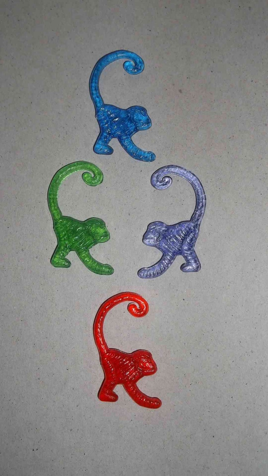 250 New Assorted Plastic Monkey Cocktail Drink Markers Bar Tools