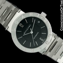 BVLGARI (Bulgari) Men's SS Steel Wrist Watch, BB 33 SS Auto-Mint-Warranty - $1,793.98