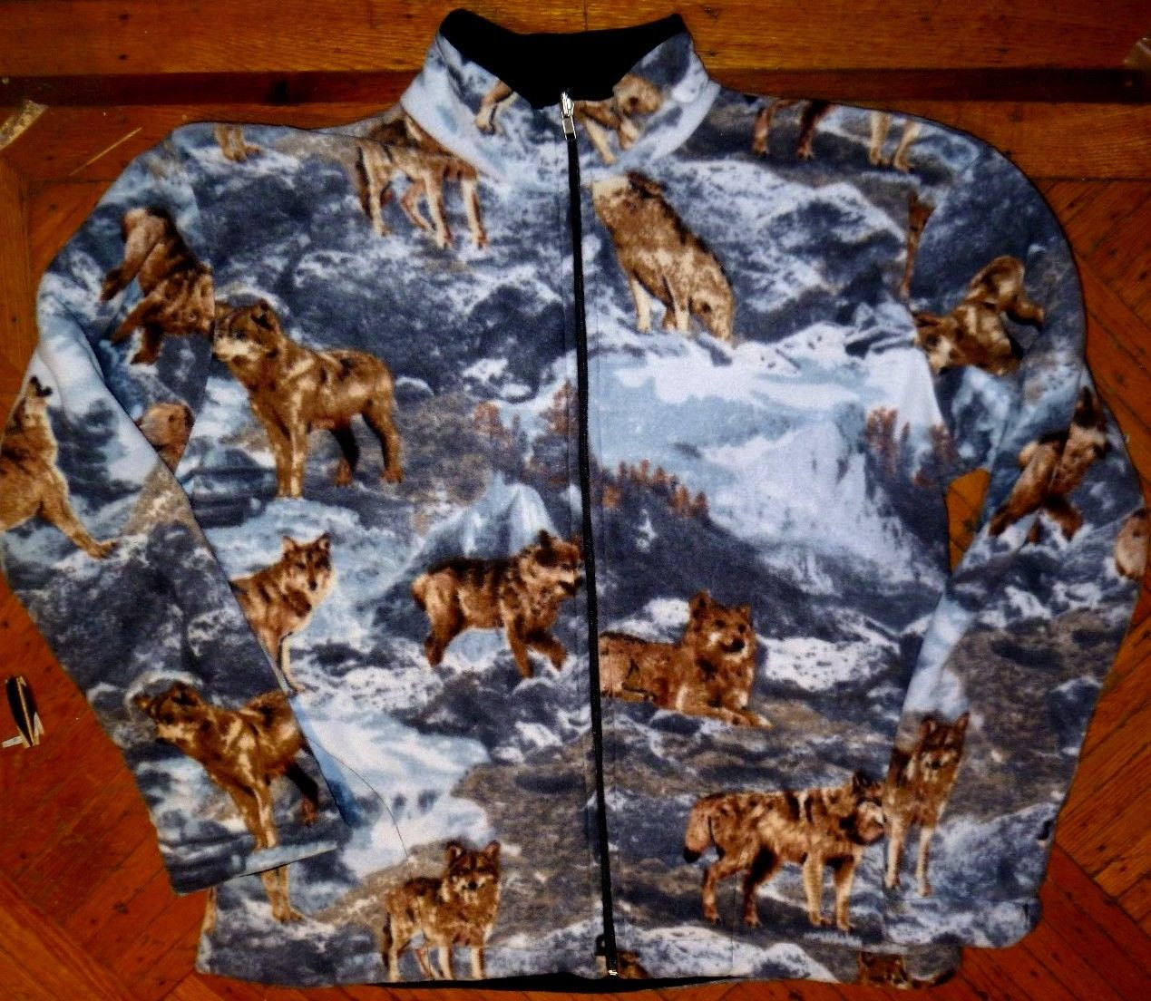 ZooFleece Mountain Wolf Fleece Jacket Winter and 47 similar items