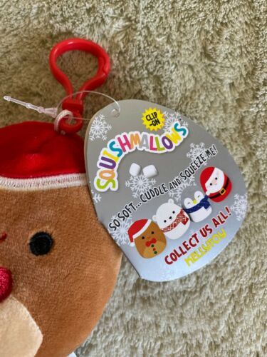 squishmallow christmas keychain