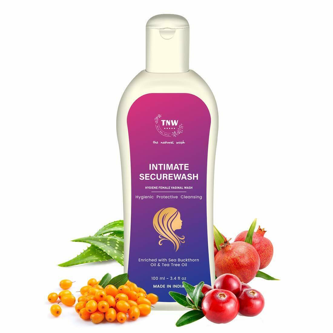 TNW-THE NATURAL WASH Female Vaginal Intimate Wash For Itchiness-Irritation-100ML