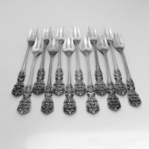 Francis I 12 Cocktail Forks Reed Barton Sterling Silver 1950 No Mono - $542.30