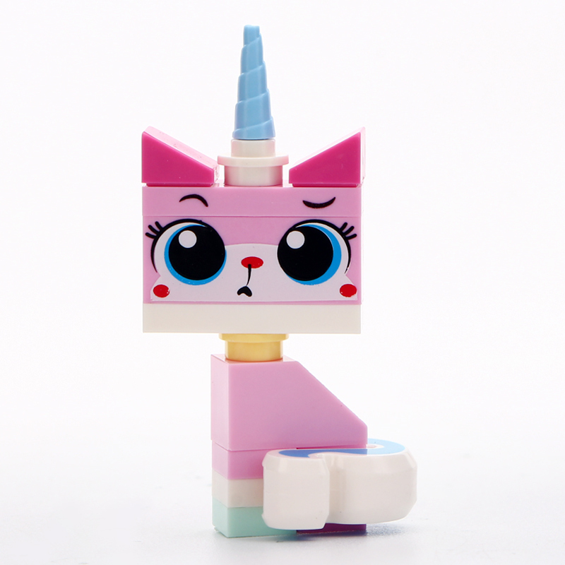 8 Unikitty Cat Cartoon Kitty Minifigures Building Figure Hero Halloween ...