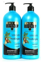 2 Daily Defense Moisturizing Argan With Camellia Oil Shampoo No Parabens 32 oz