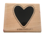 Stampin Up Rubber Stamp Country Heart Shape Love Valentines Day Card Mak... - $3.99