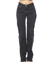 Sami Miro Custom Designed Porterhouse Levi's Jeans in Vintage Black - 24x30