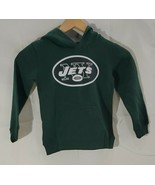 New York Jets Green Hooded Sweatshirt NFL Team Apparel Kids NWT Size Small - $9.89