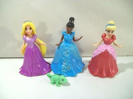 Disney Princess Little Kingdom Polly Pocket Size Doll Tiana Rapunzel Cinderella - $19.55