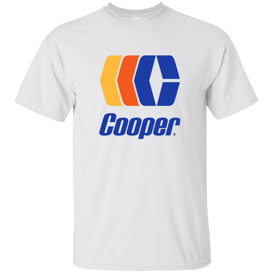 Cooper, Hockey, Retro, Logo - G200 Gildan Ultra Cotton T-Shirt - White ...