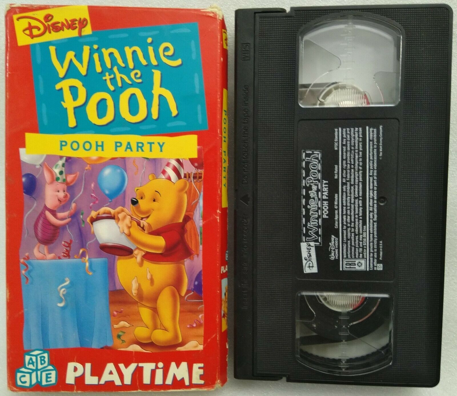 VHS Winnie the Pooh - Pooh Playtime - Pooh Party (VHS, 1994) - VHS Tapes