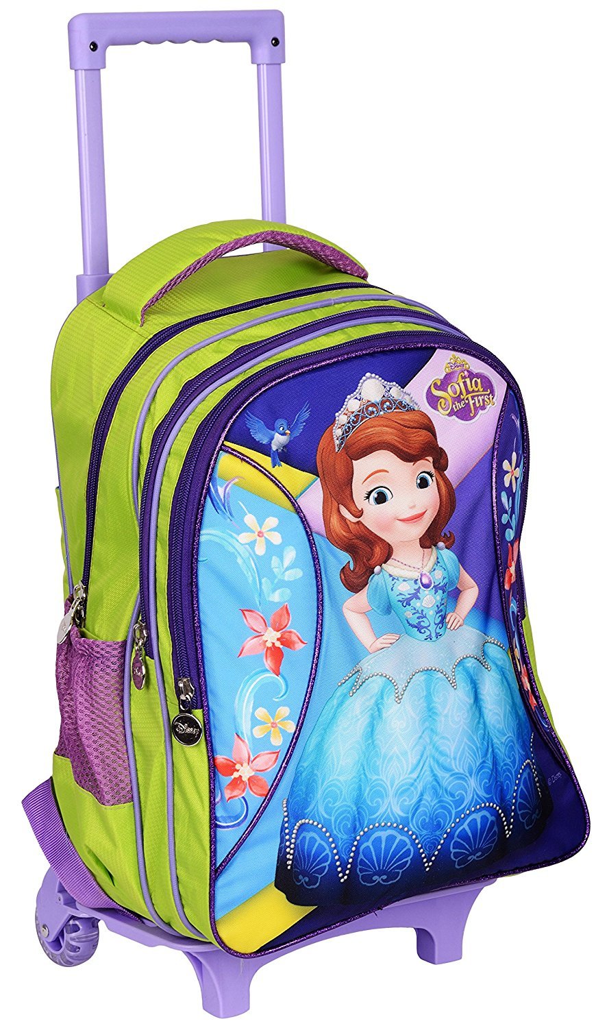 Disney Sofia the First School Backpack cum Trolley for Girls 7+ Years