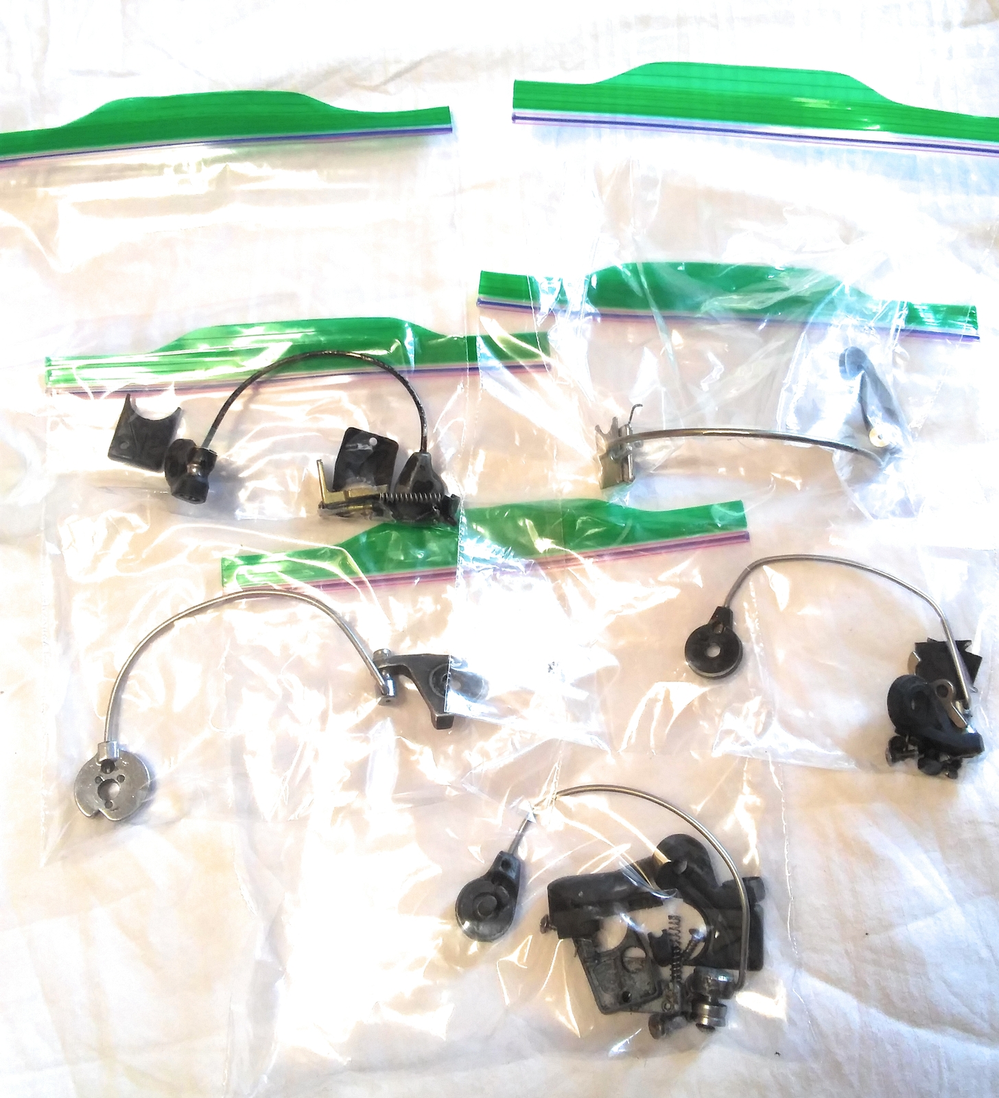 Fishing Spinning Reel Bail Assembly Replacement Parts, 5 Assemblies