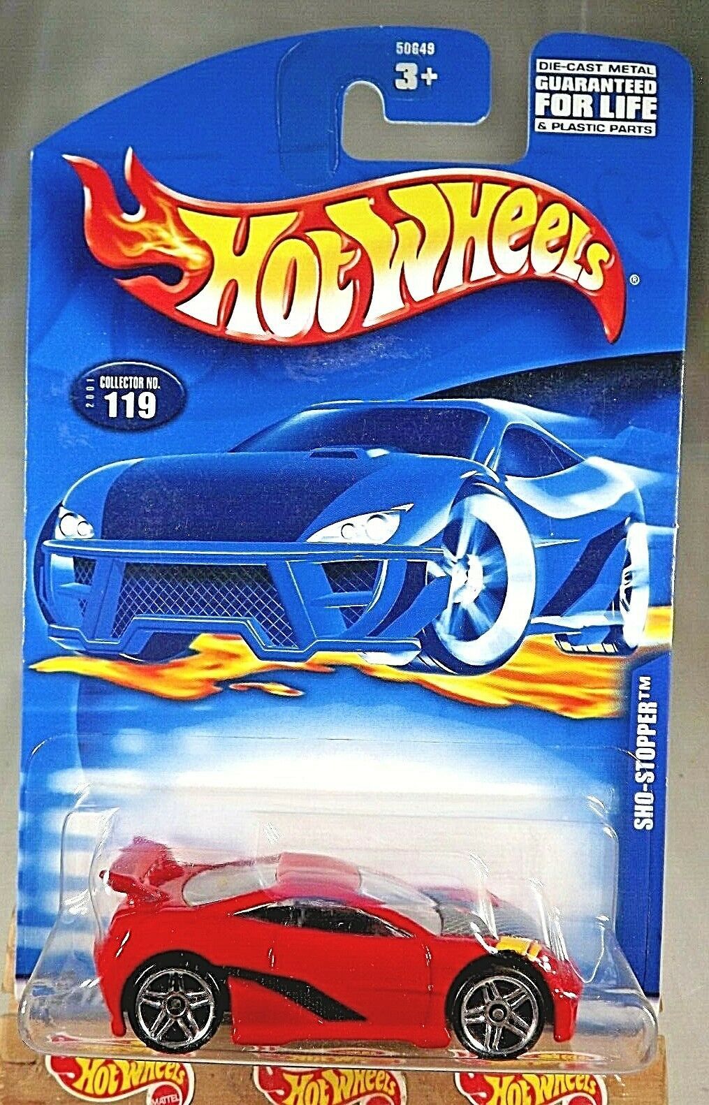 2001 Hot Wheels Collector No 119 SHOSTOPPER Red w/Chrome
