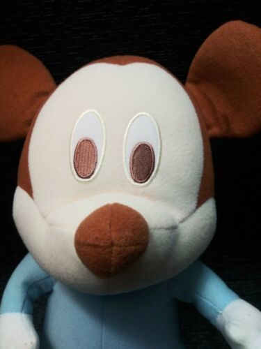 baby blue mickey mouse plush toy