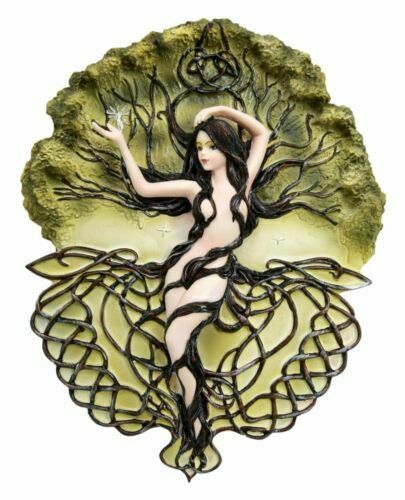 Tree of Life Mother Earth Goddess Gaia Subterranean Figurine By Selina Fenech